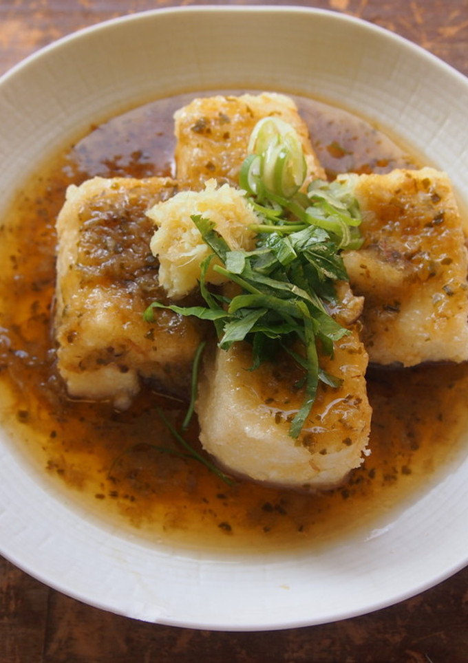 昆布茶の揚げだし豆腐-レシピのメイン写真