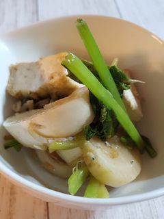 厚揚げとかぶのスピード煮-レシピのメイン写真