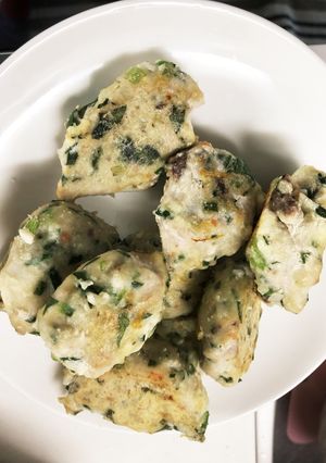 離乳食後期 鉄たっぷりかつおバーグ-レシピのメイン写真