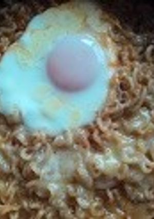 まろやか目指して☆フライパンで辛ラーメン-レシピのメイン写真