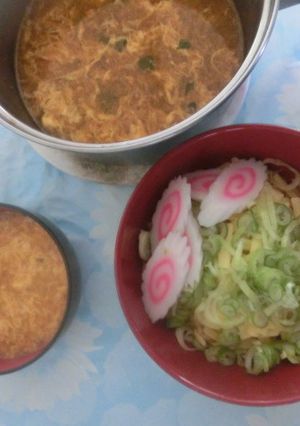 お鍋一つでつけ麺風辛ラーメン-レシピのメイン写真