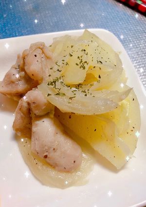 ［簡単］鶏肉とじゃがいもの塩だれ-レシピのメイン写真