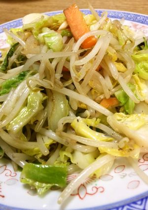 加奈のシャキシャキモヤシ炒め-レシピのメイン写真
