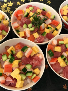 お祝いに!海鮮バラちらし-レシピのメイン写真