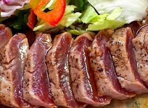 まぐろステーキのわさびソース-レシピのメイン写真