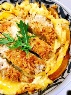 ⭐️ 簡単でヘルシーなひれかつ丼 美味!-レシピのメイン写真
