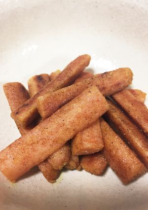 スパイシー魚肉ソーセージ 簡単おつまみ-レシピのメイン写真
