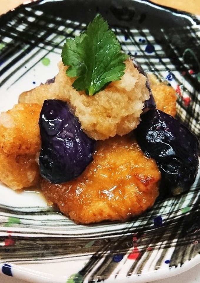 ✿鶏と茄子のみぞれ煮✿-レシピのメイン写真