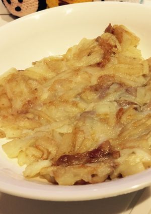切り餅と新じゃがいもの豚肉焼き-レシピのメイン写真
