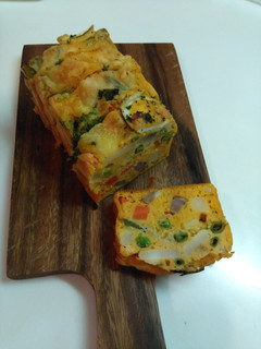 野菜ジュースで絶品ケークサレ-レシピのメイン写真