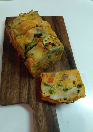 野菜ジュースで絶品ケークサレ-レシピのメイン写真