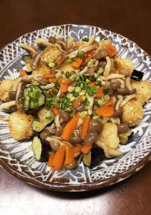 カリもち♡これが冷やご飯？！餡掛け-レシピのメイン写真