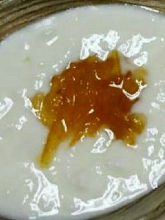 ほっこり(*´╰╯`๓)柚子茶ヨーグルト-レシピのメイン写真