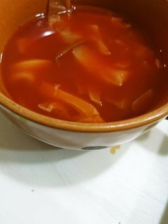 野菜ジュースde簡単スープ-レシピのメイン写真
