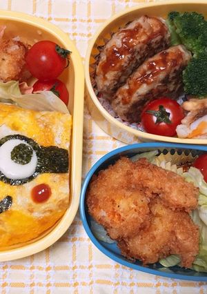 ミニオン弁当　記録-レシピのメイン写真