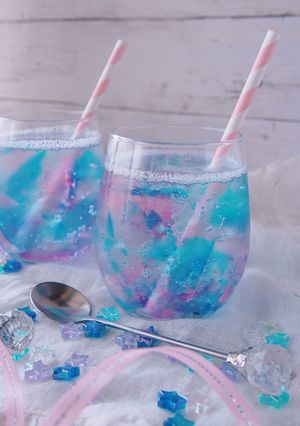 簡単かわいい！ユニコーンゼリーポンチ♡-レシピのメイン写真