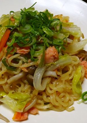 ピリ辛!味噌焼き辛ラーメン-レシピのメイン写真