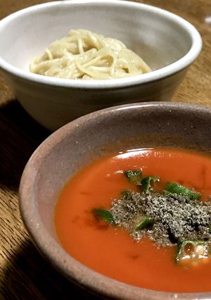 野菜トマトジュースで超簡単つけ麺ダレ〜♡-レシピのメイン写真