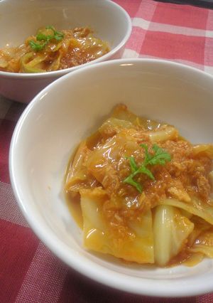 ✿キャベツとツナのしみじみ煮✿-レシピのメイン写真