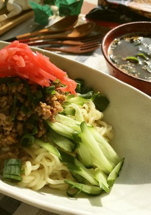 ジャージャー風辛ラーメン-レシピのメイン写真