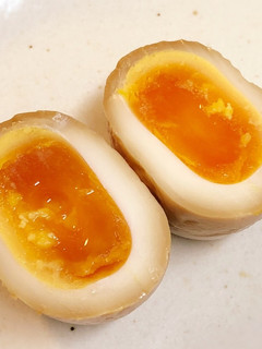 ゆで卵の醤油麹漬♪-レシピのメイン写真