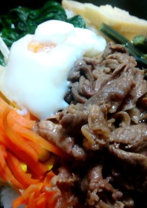 筍とわらび♪春野菜のビビンバ!-レシピのメイン写真