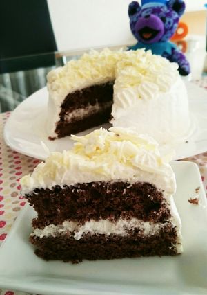 ❀*ココアとホワイトチョコのケーキ✿*-レシピのメイン写真
