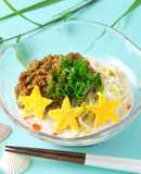 モヤシと糸コンで！豆乳坦々こんにゃく
