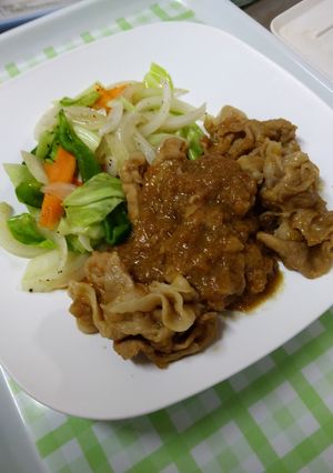 我が家の豚肉の生姜焼き-レシピのメイン写真
