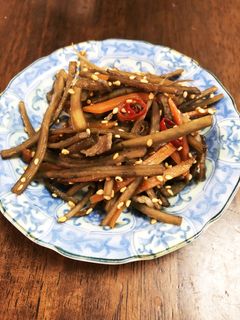 おふくろの味の定番 きんぴら牛蒡-レシピのメイン写真
