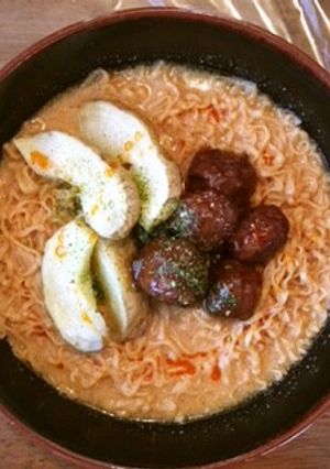 チキンラーメン担々麺風-レシピのメイン写真