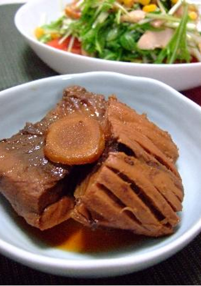 簡単♪安い！マグロの血合いdeあら煮-レシピのメイン写真