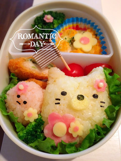 すみっコぐらしキャラ弁♡ねこたぴおか-レシピのメイン写真