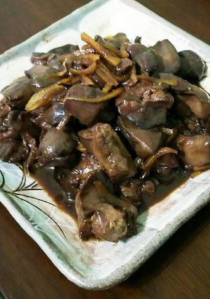 鶏レバーの甘辛生姜煮-レシピのメイン写真