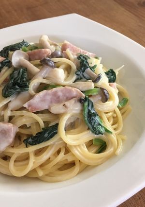 うちのクリームパスタ-レシピのメイン写真