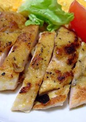 ムネ肉de柔らかチキンソテー☆カレー風味-レシピのメイン写真