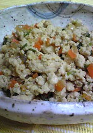 炒り豆腐♡たっぷりご飯にかけちゃって～！-レシピのメイン写真