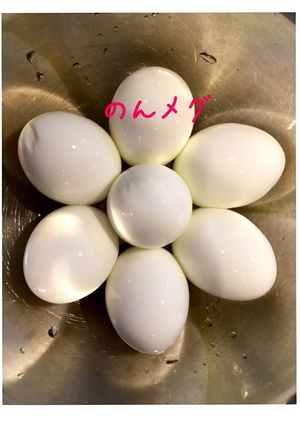 簡単♪覚えやすい作り方のゆで卵！-レシピのメイン写真