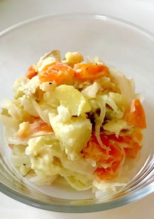 母と私のポテトサラダ-レシピのメイン写真