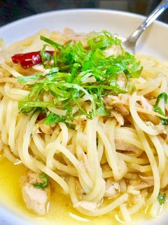 ⬜︎簡単ツナと大葉の和風スパゲティ⬜︎-レシピのメイン写真