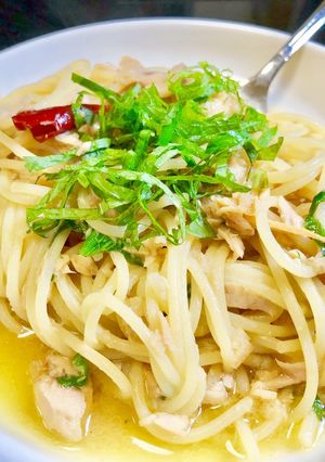 ⬜︎簡単ツナと大葉の和風スパゲティ⬜︎-レシピのメイン写真
