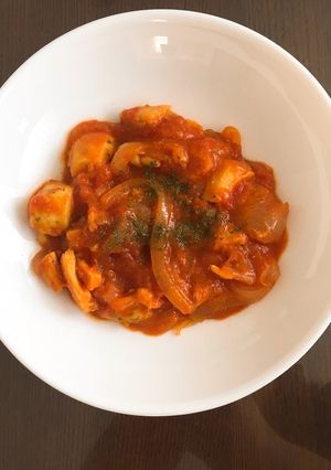 サラダチキンとトマトでダイエット飯♩-レシピのメイン写真