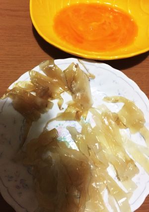 卵黄で食べる海鮮!沖漬け風(丼の素)-レシピのメイン写真