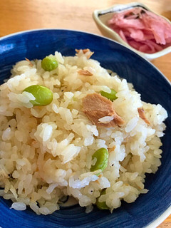 白だしで簡単☆桜えびと枝豆ツナの炊き込み-レシピのメイン写真