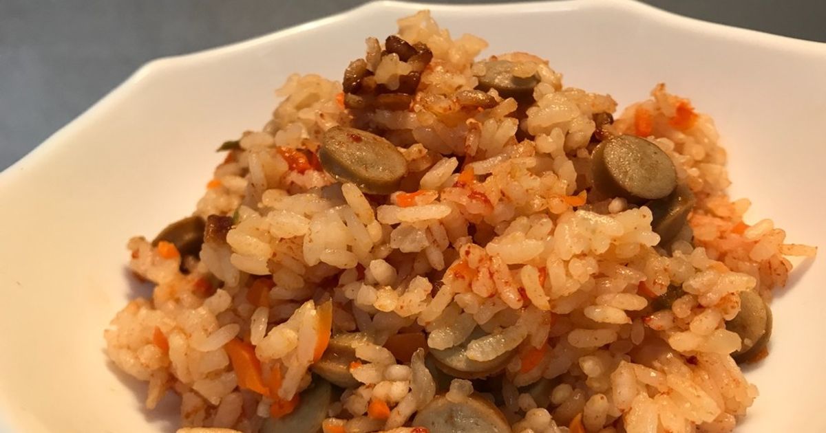 ケチャップライス1 ご飯一合☆炊飯器で簡単☆ケチャップライス by ・木南