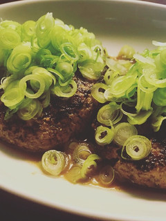 九条ねぎたっぷり和風ハンバーグ-レシピのメイン写真