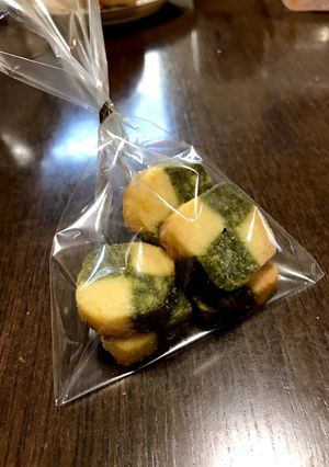 2色の抹茶アイスボックスクッキー-レシピのメイン写真
