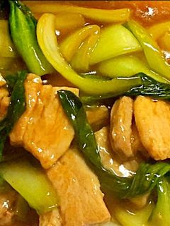 豚バラと青梗菜のオイスター炒め-レシピのメイン写真