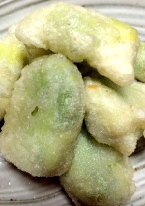 そら豆の天ぷら-レシピのメイン写真