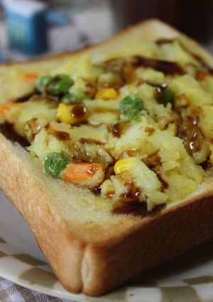 ポテサラトースト-レシピのメイン写真